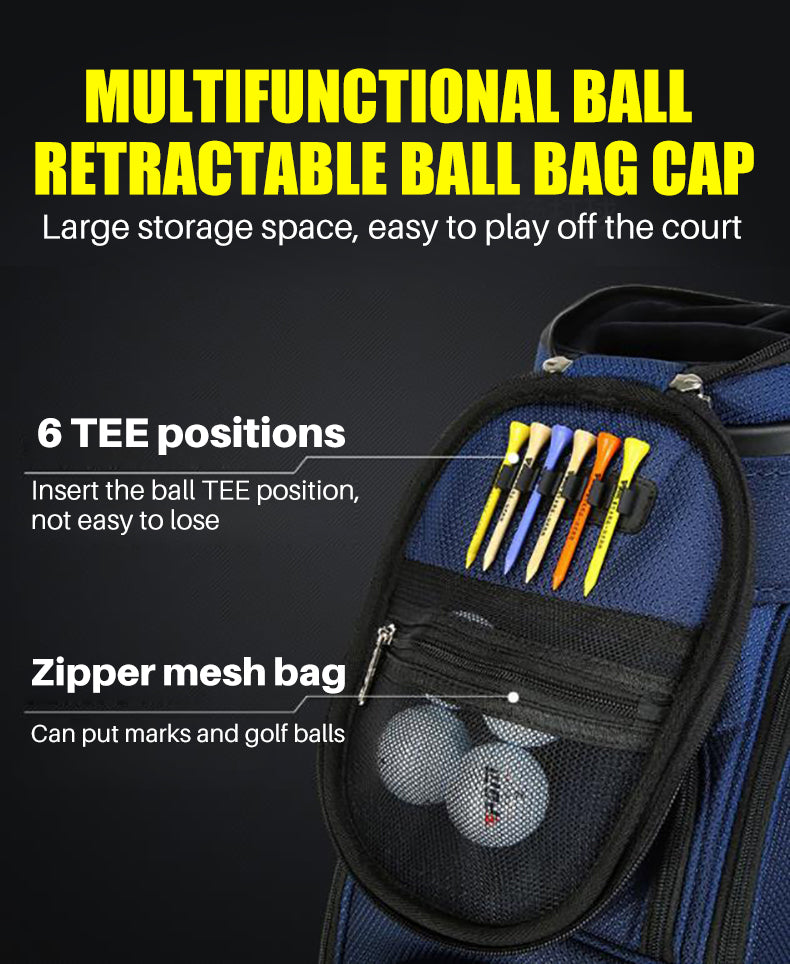PGM Golf Expansion Bag, Retractable Ball Bag, Telescopic Air Bag