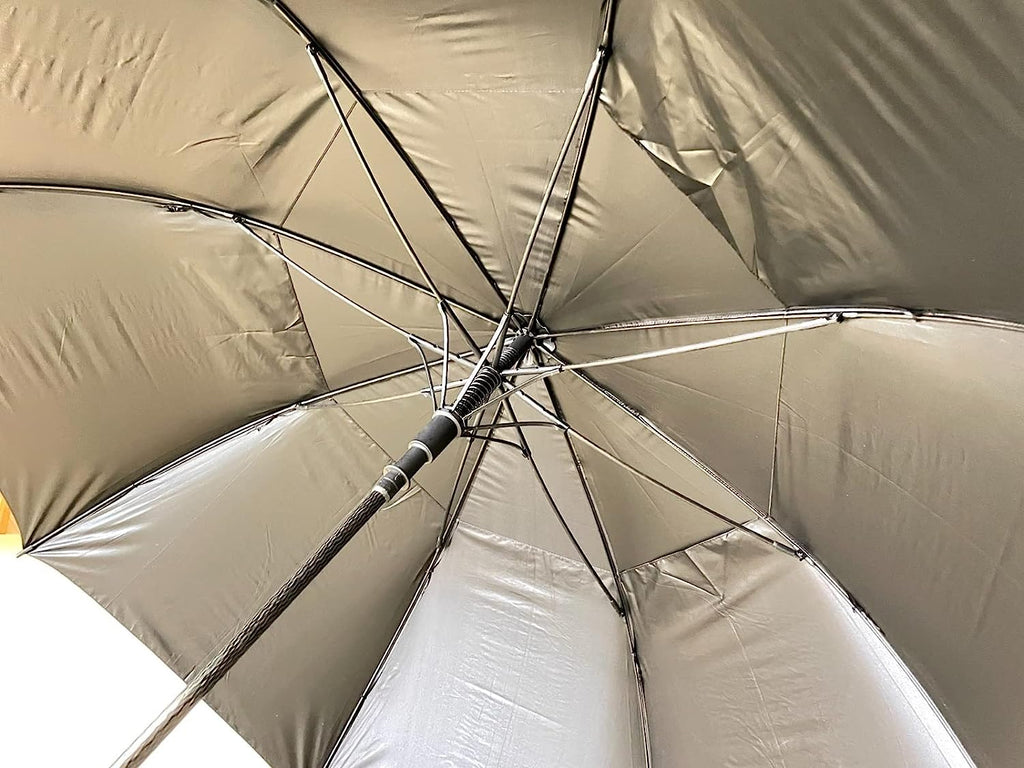 Super E Caddy Umbrella, Windproof Semi Automatic Umbrella, with Double Canopy