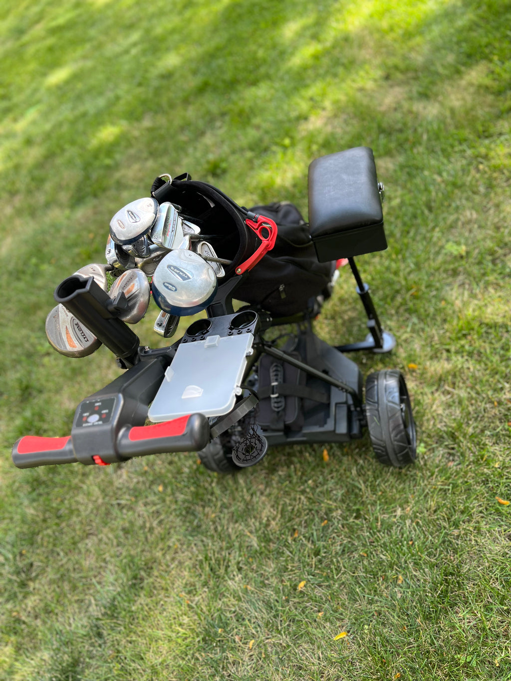 The Weekender Electric Golf Cart Black