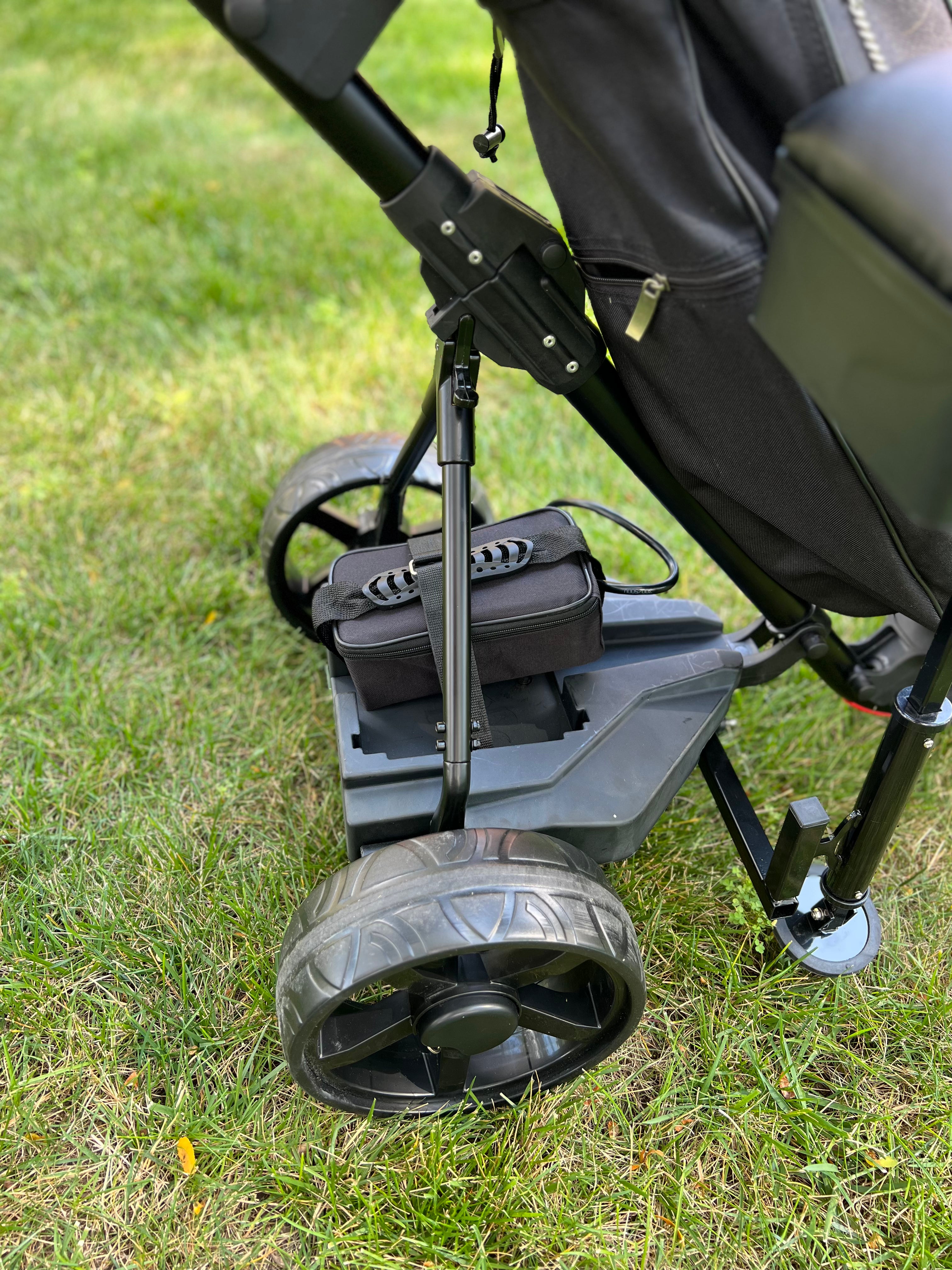 The Weekender Electric Golf Cart Black