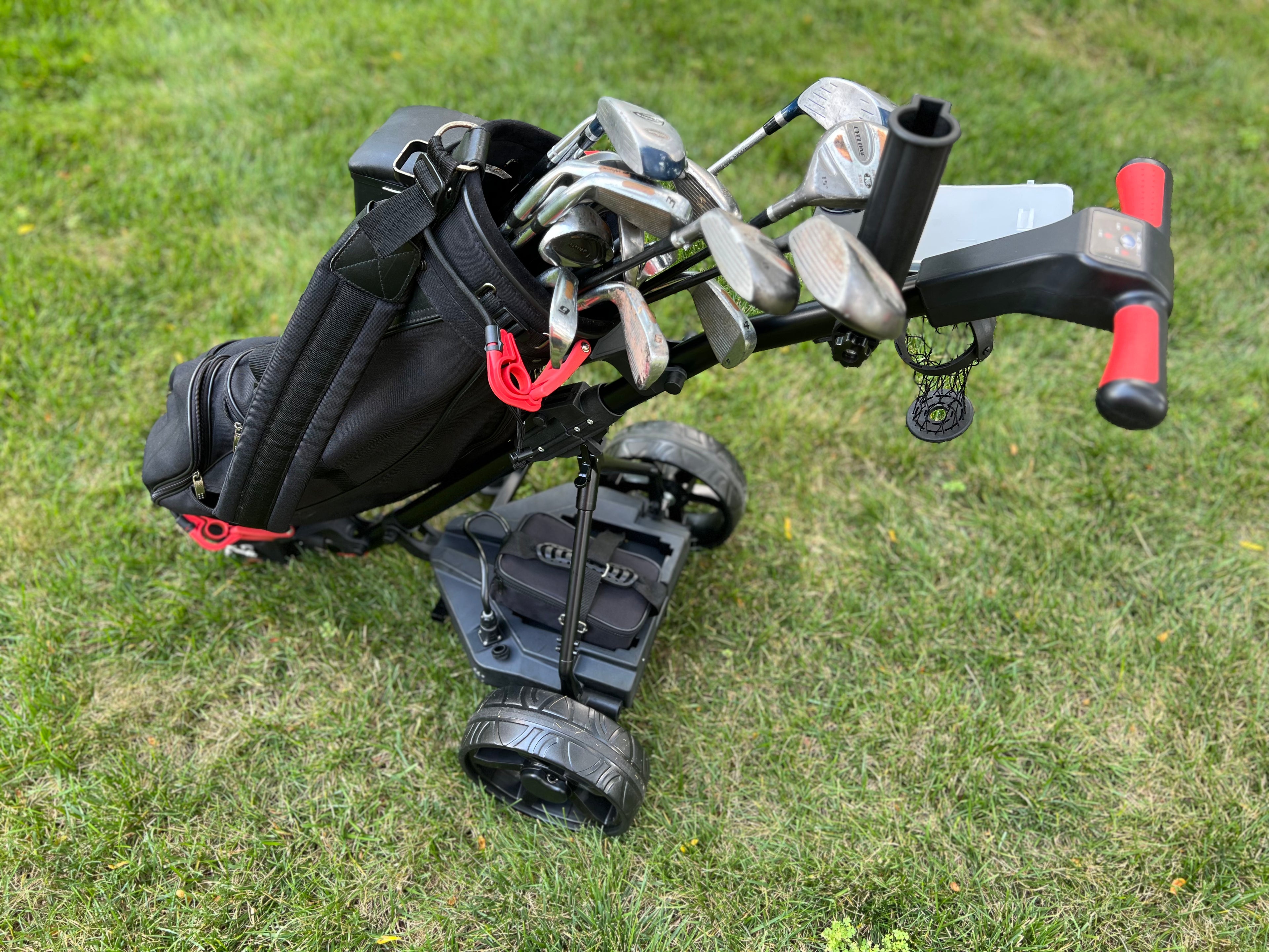 The Weekender Electric Golf Cart Black