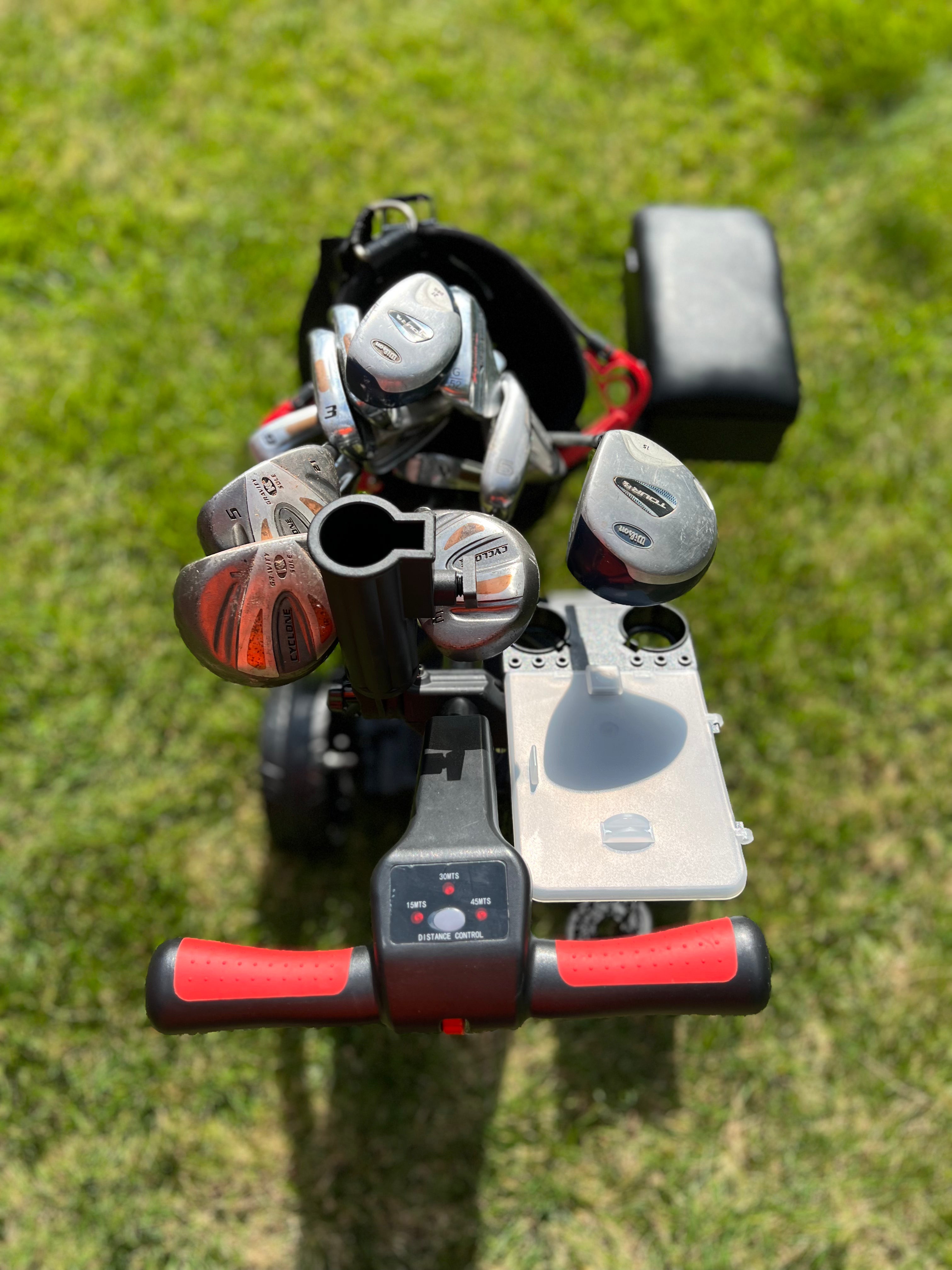 The Weekender Electric Golf Cart Black