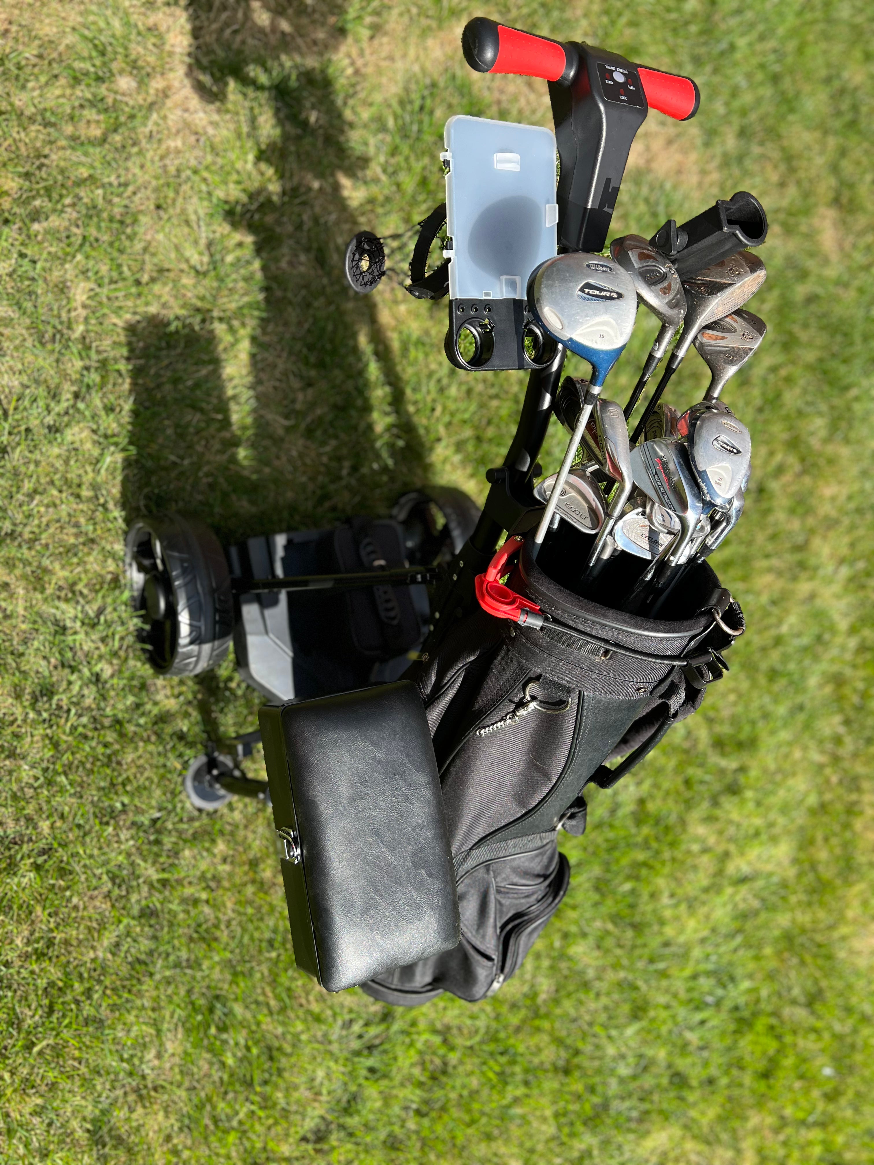 The Weekender Electric Golf Cart Black