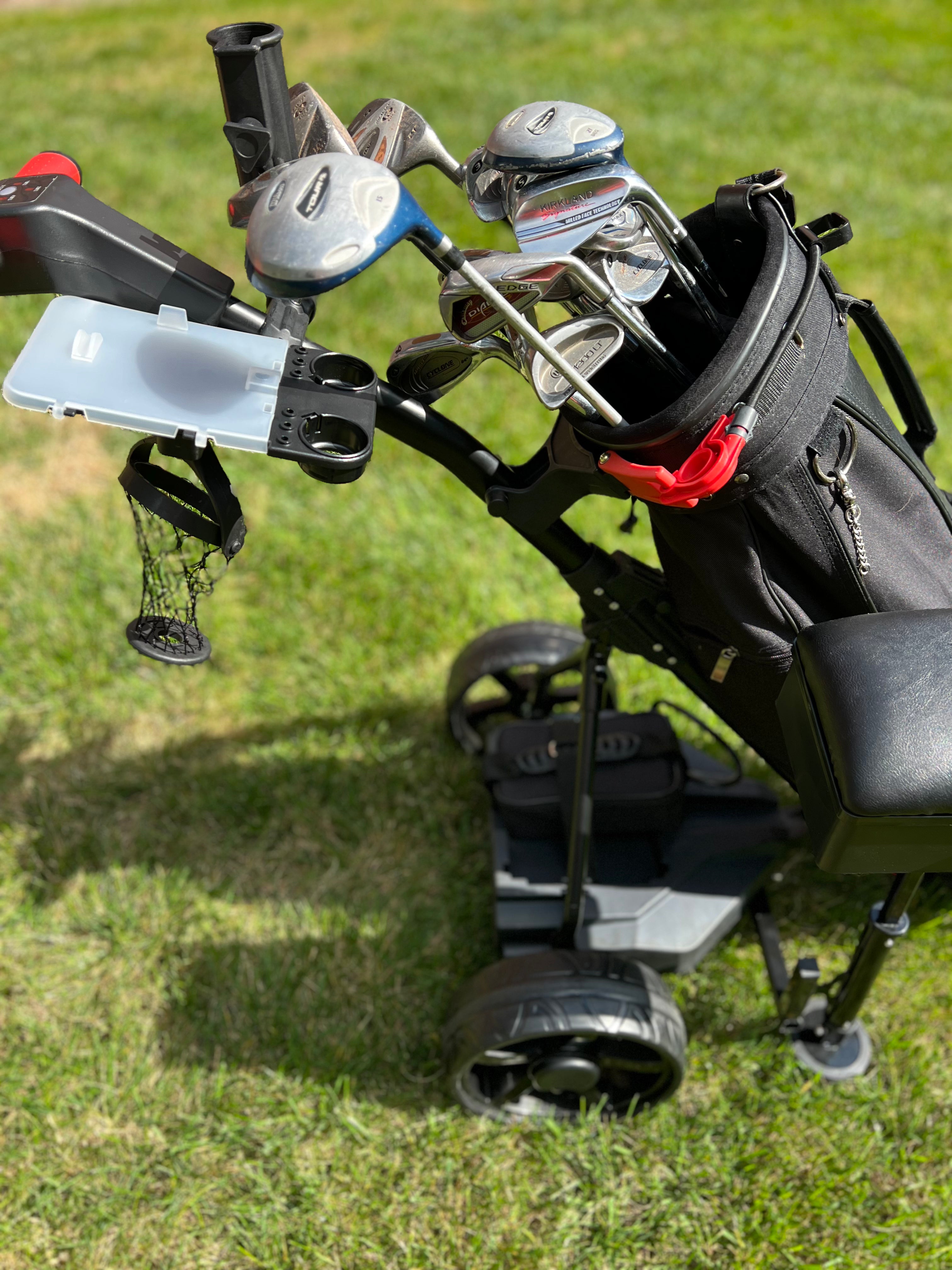 The Weekender Electric Golf Cart Black