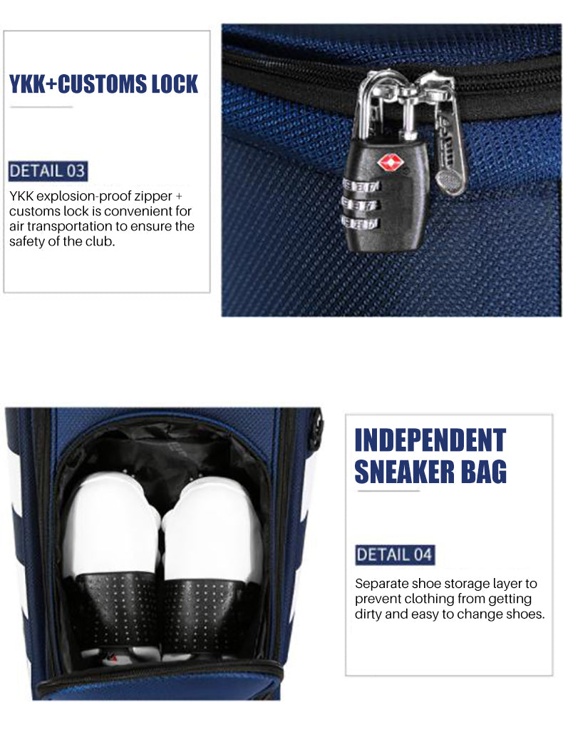 PGM Golf Expansion Bag, Retractable Ball Bag, Telescopic Air Bag