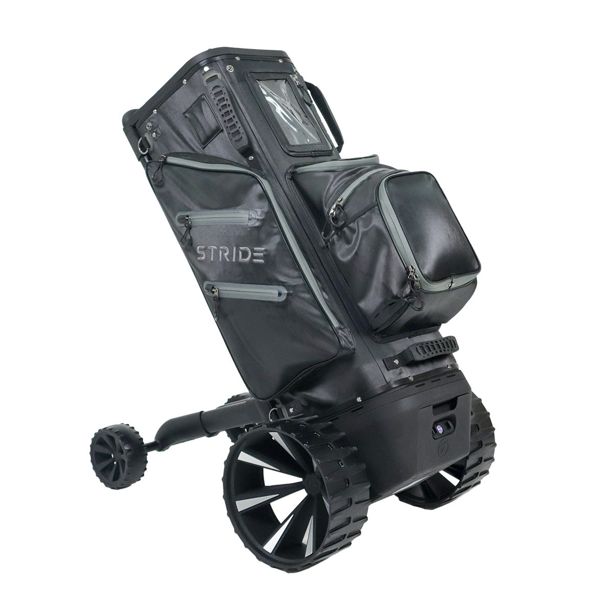 Zero Friction STRIDE – Smart Follow Electric Golf Bag & Trolley | All-in-One Autonomous Caddie With Free Super E Caddy Range Finder