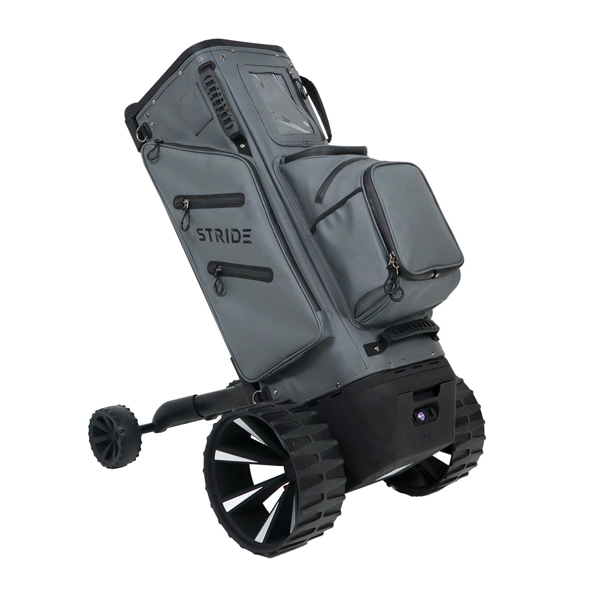 Zero Friction STRIDE – Smart Follow Electric Golf Bag & Trolley | All-in-One Autonomous Caddie With Free Super E Caddy Range Finder