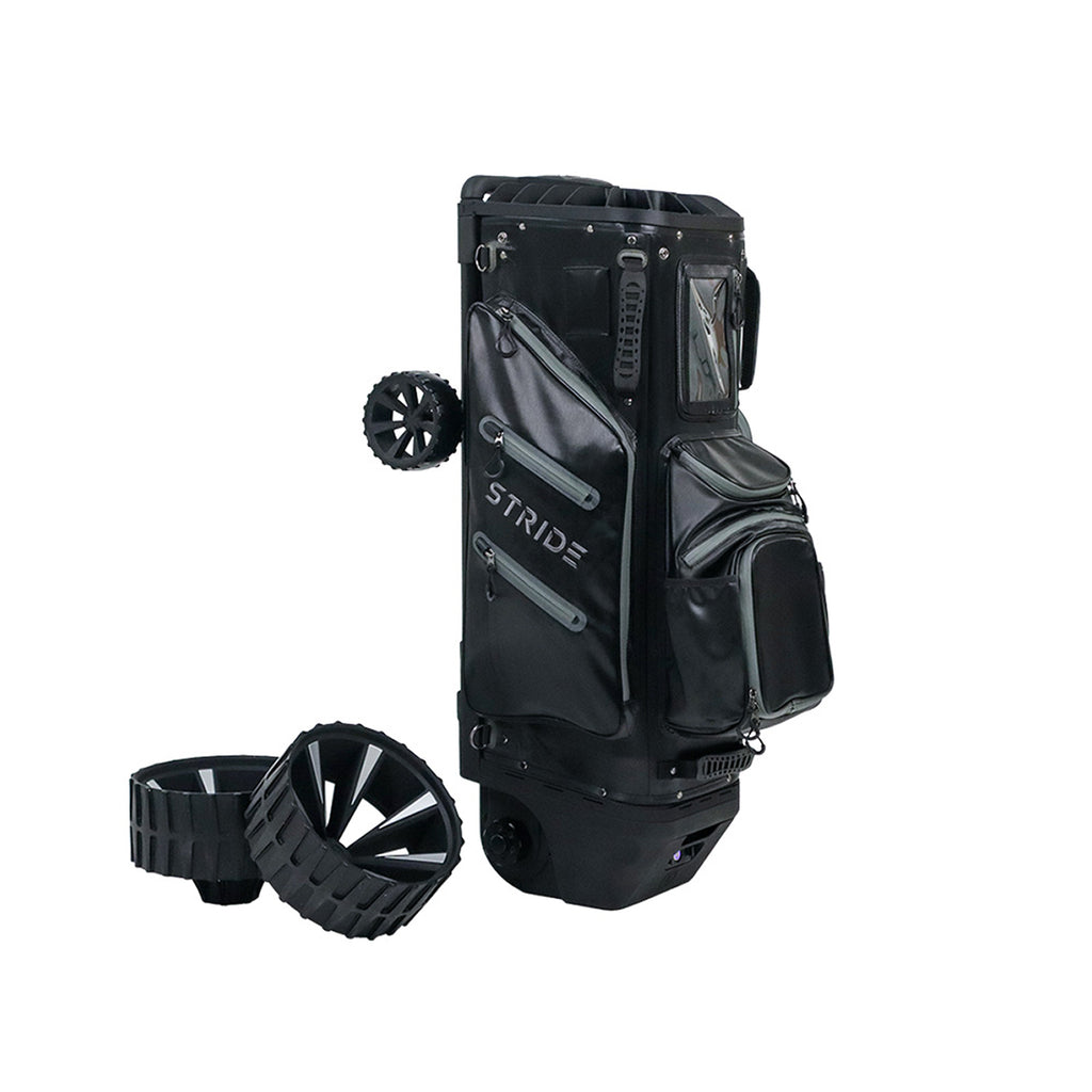 Zero Friction STRIDE – Smart Follow Electric Golf Bag & Trolley | All-in-One Autonomous Caddie With Free Super E Caddy Range Finder