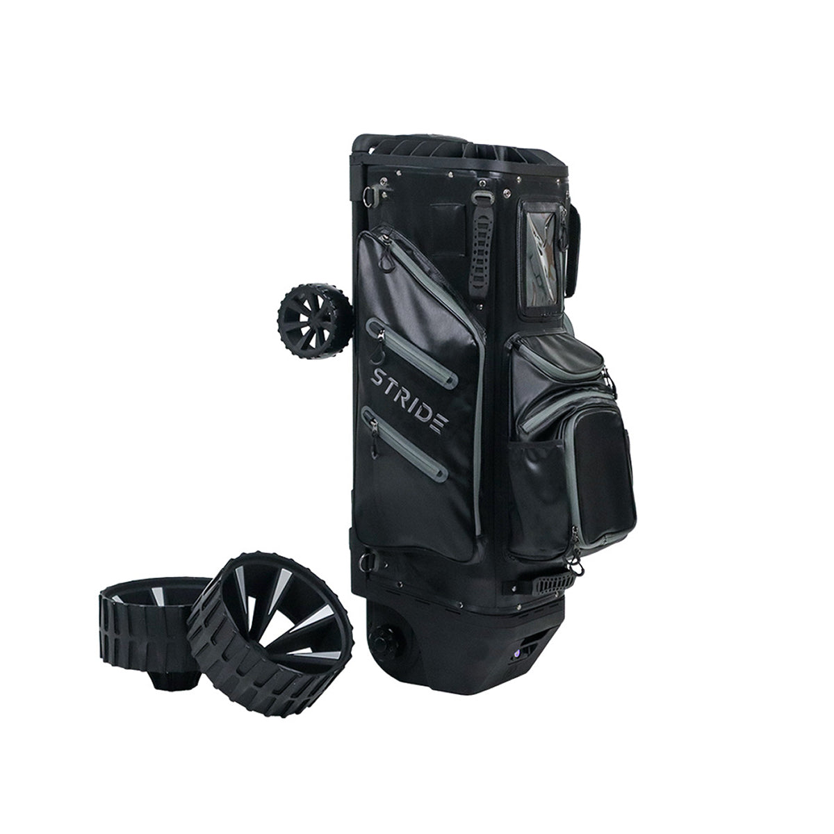 Zero Friction STRIDE – Smart Follow Electric Golf Bag & Trolley | All-in-One Autonomous Caddie With Free Super E Caddy Range Finder