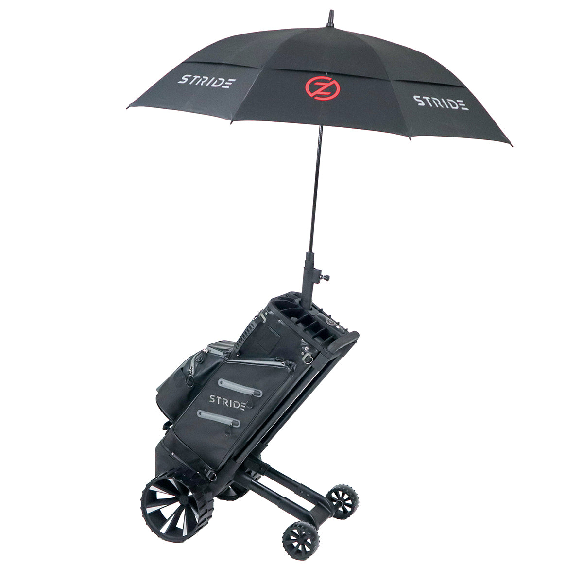 Zero Friction STRIDE – Smart Follow Electric Golf Bag & Trolley | All-in-One Autonomous Caddie With Free Super E Caddy Range Finder