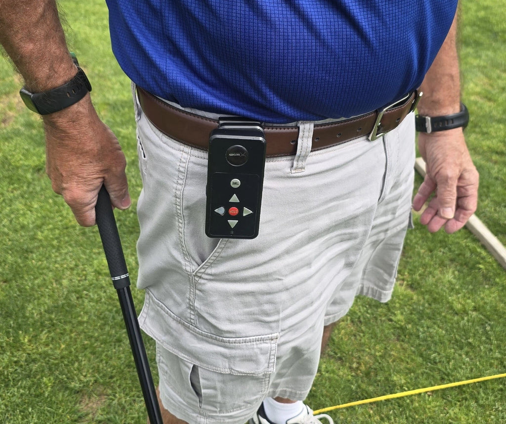 AristoClip Magnetic Belt Clip for Electric Golf Cart Caddy Remote, Rangefinder