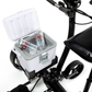 The PRO  Electric golf cart with remote and built in 6 pack cooler lasts 36 holes!! 2 years warranty