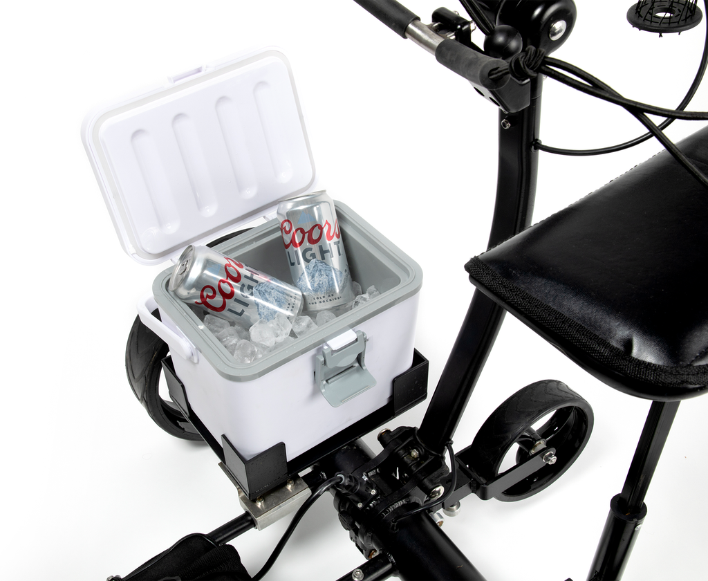 Super E Caddy Pro Remote-Controlled Golf Cart (Black Edition)