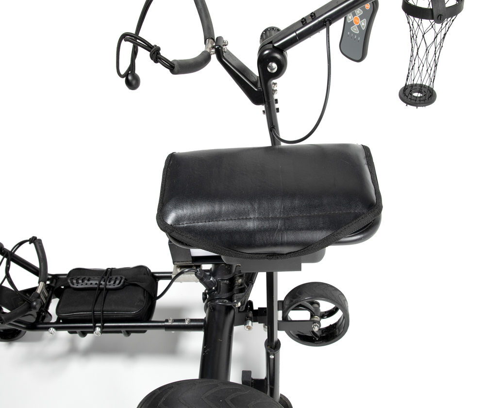 Super E Caddy Pro Remote-Controlled Golf Cart (Black Edition)