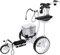 Super E Caddy Pro Remote-Controlled Golf Cart (White Edition)