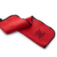 Caddy Golf towels with a hook to hang on your Super E caddy! Red or Blue!