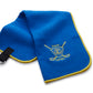 Caddy Golf towels with a hook to hang on your Super E caddy! Red or Blue!